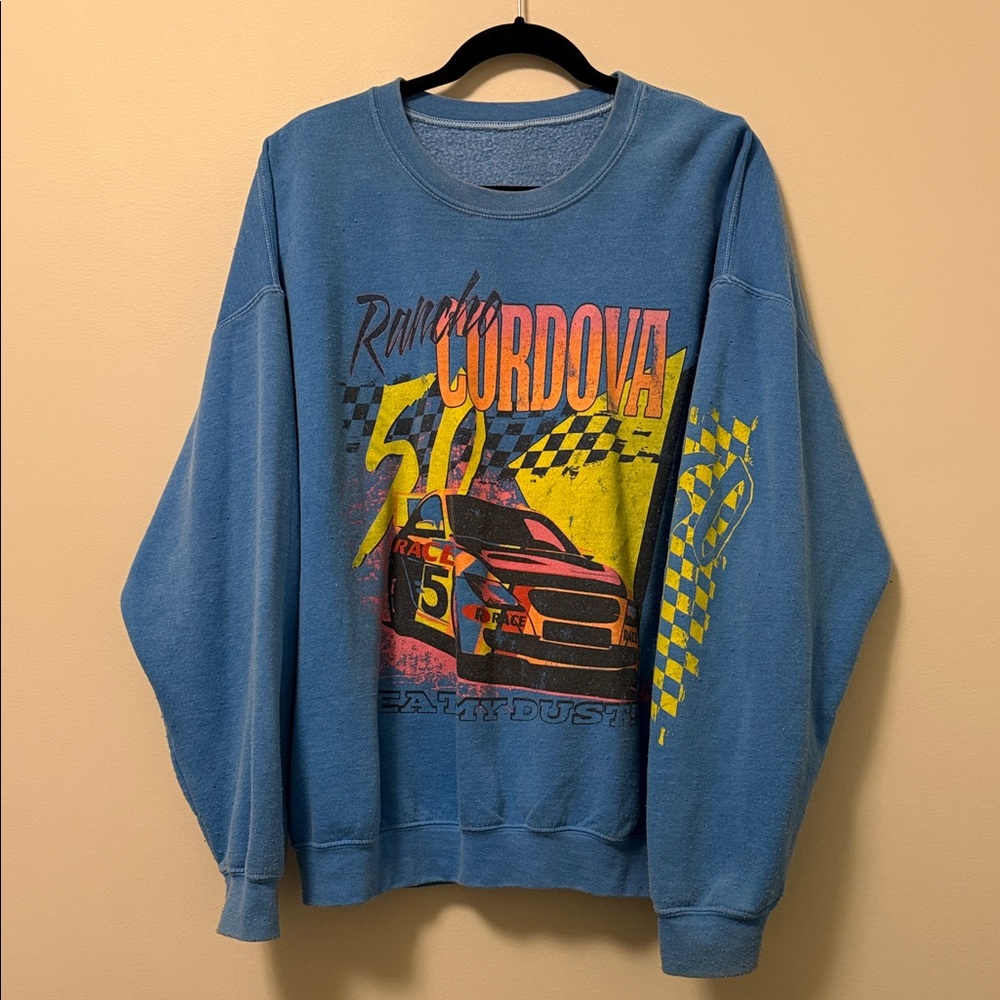 Vintage Style Crewneck Sweater